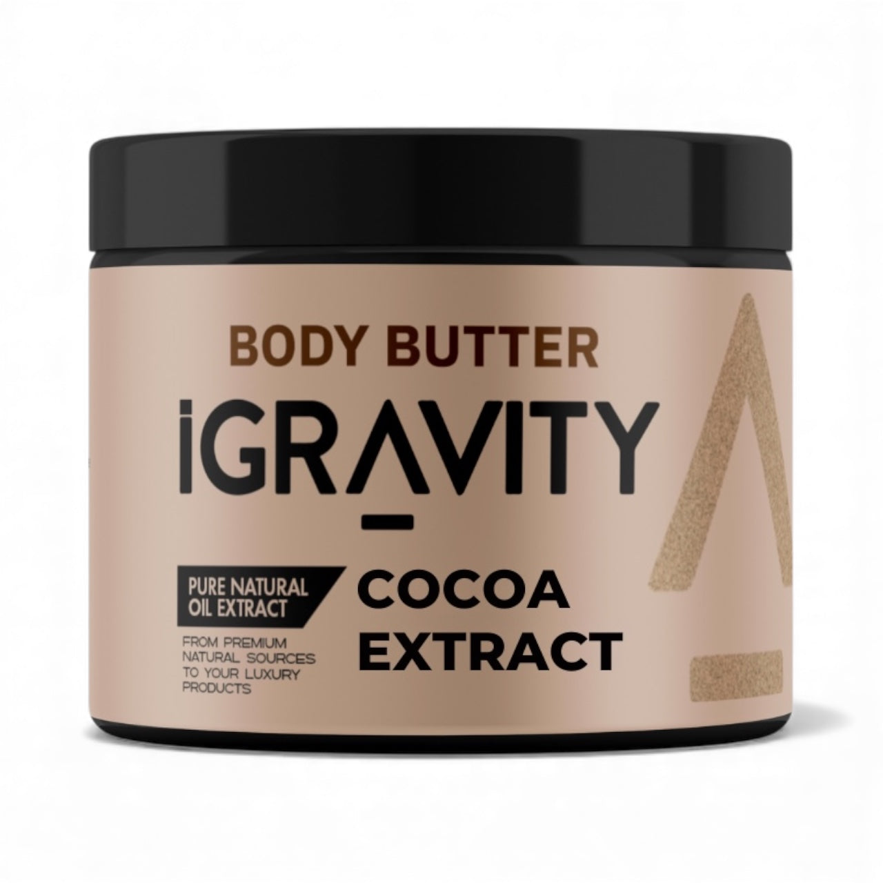 زبدة الجسم من خلاصة الكاكاو