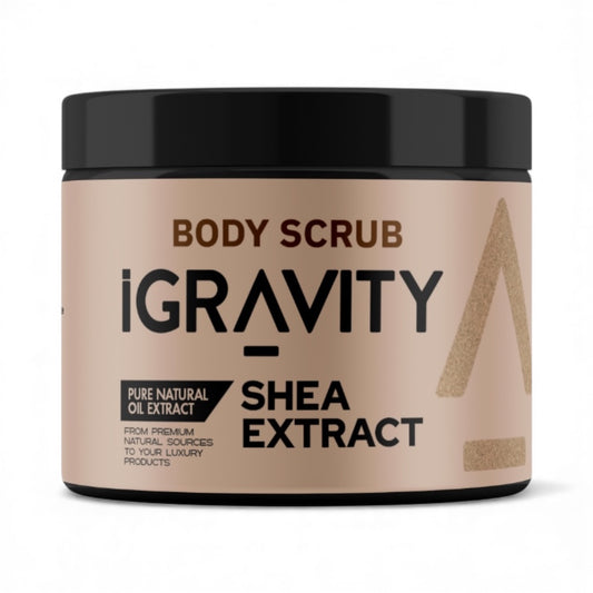 مقشر الجسم بزيدة الشيا